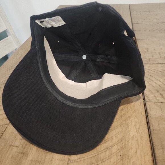 Australian Body Works Atlanta Georgia Baseball Hat Cap Black White Kangaroo - Picture 7 of 8
